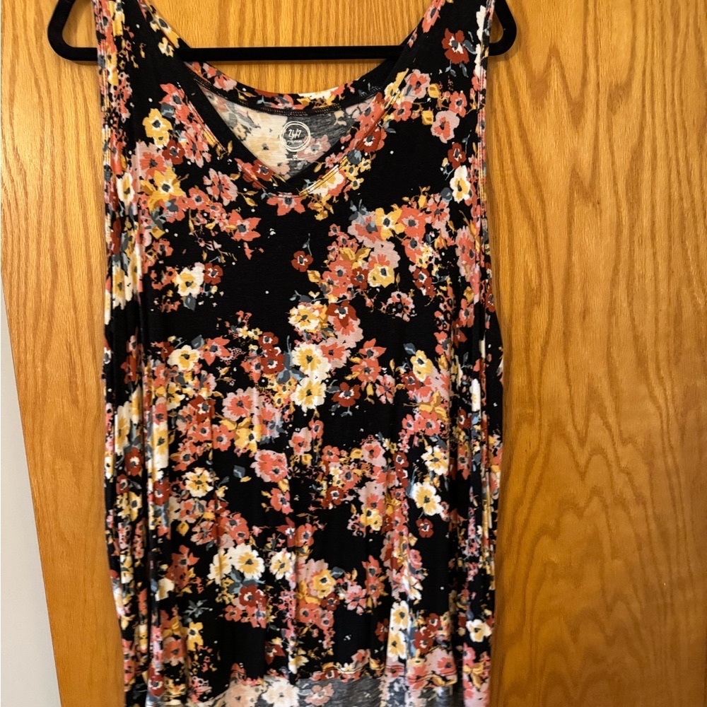 Floral Sleeveless Top